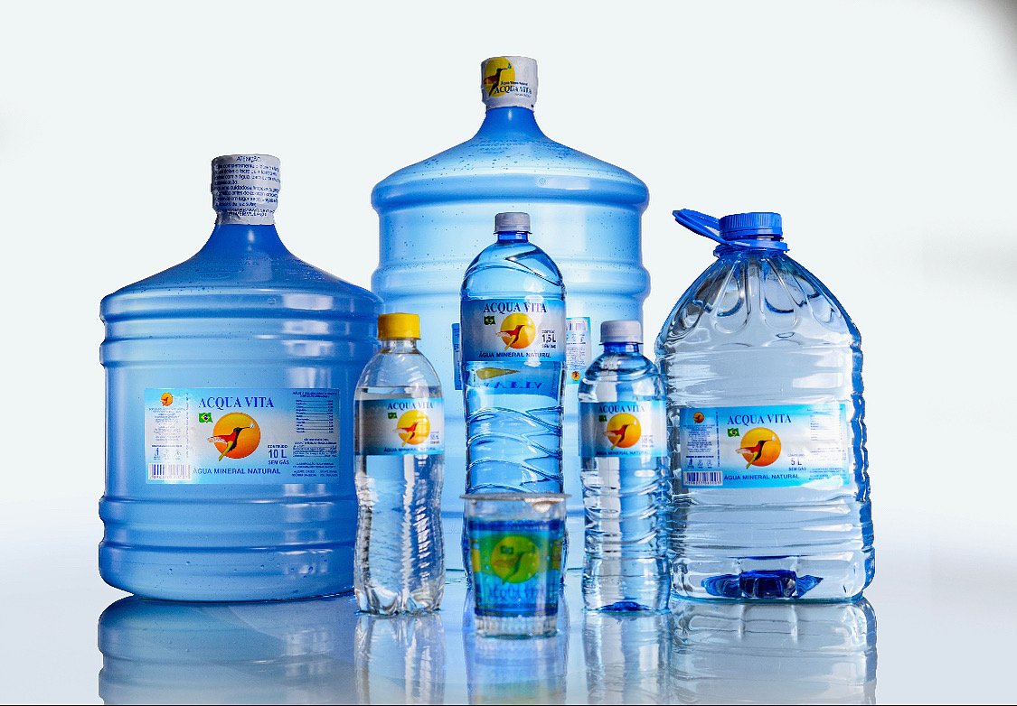 Linha completa de produtos Acqua Vita